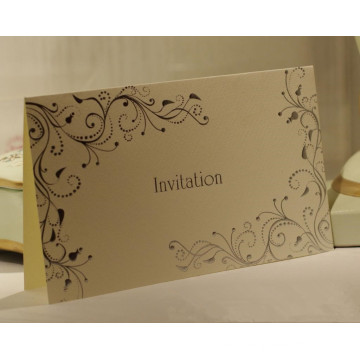 Impression de carte d&#39;invitation personnalisée de haute qualité